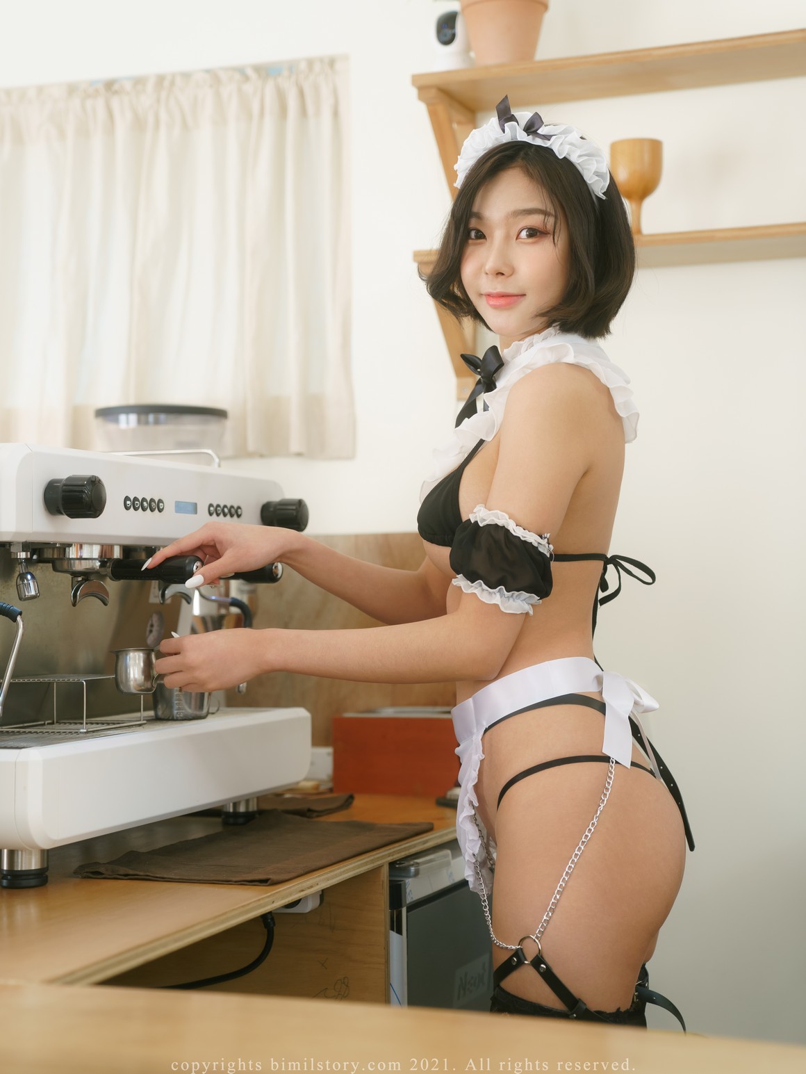 [Bimilstory] 057 Mina - Maid Cafe Realization of ima ...