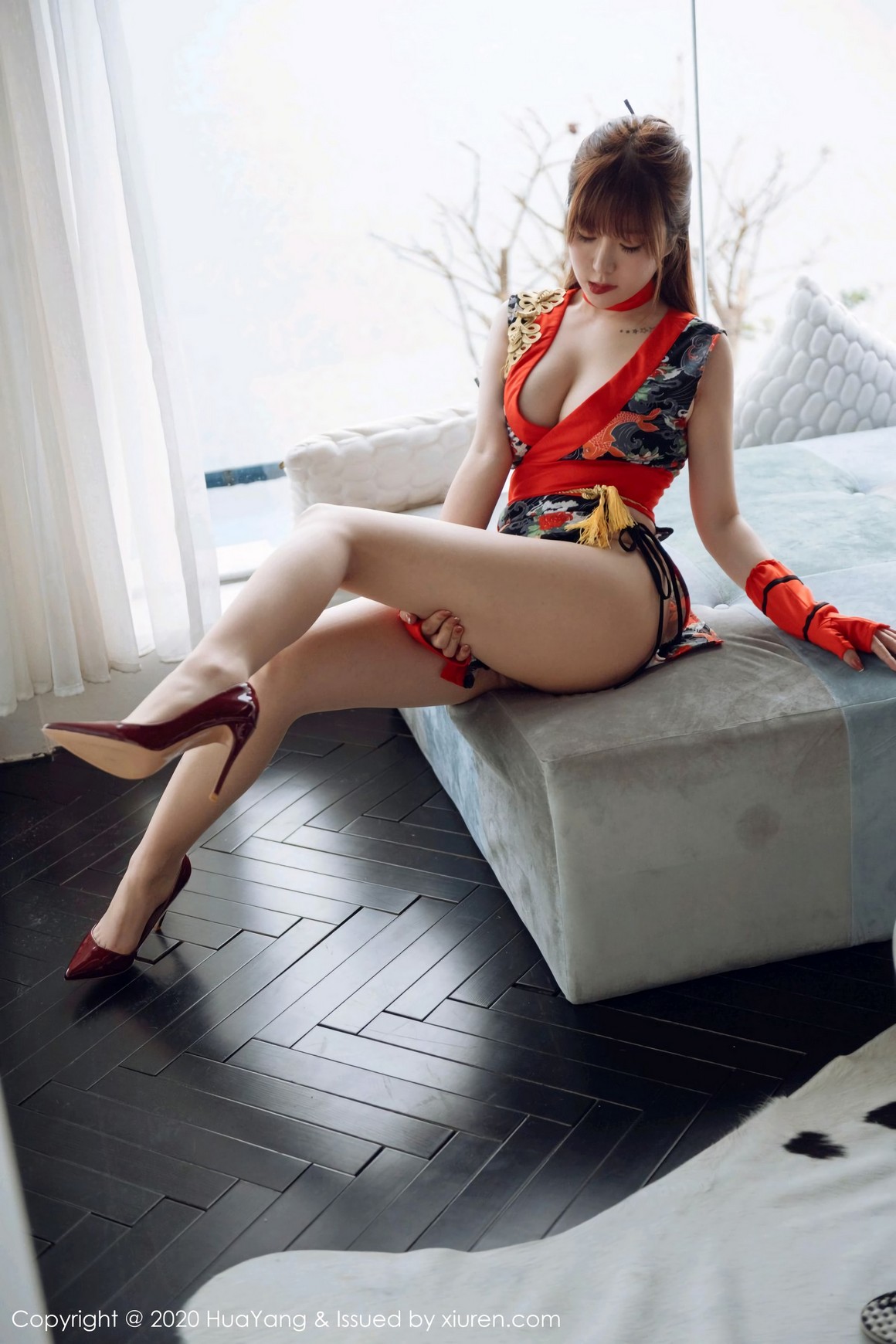 HuaYang花漾 2020.09.02 VOL.282 王雨纯 鲜艳和服 ...