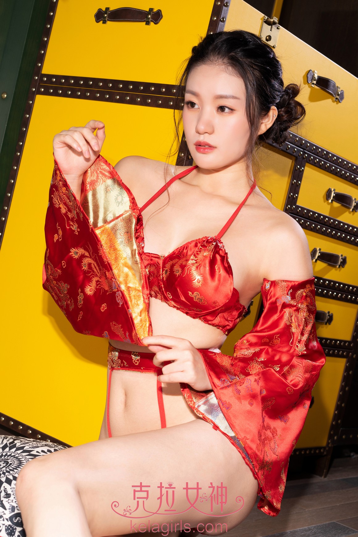 Kelagirls克拉女神 2019.02.05《铺红叠翠》宋黛 ...