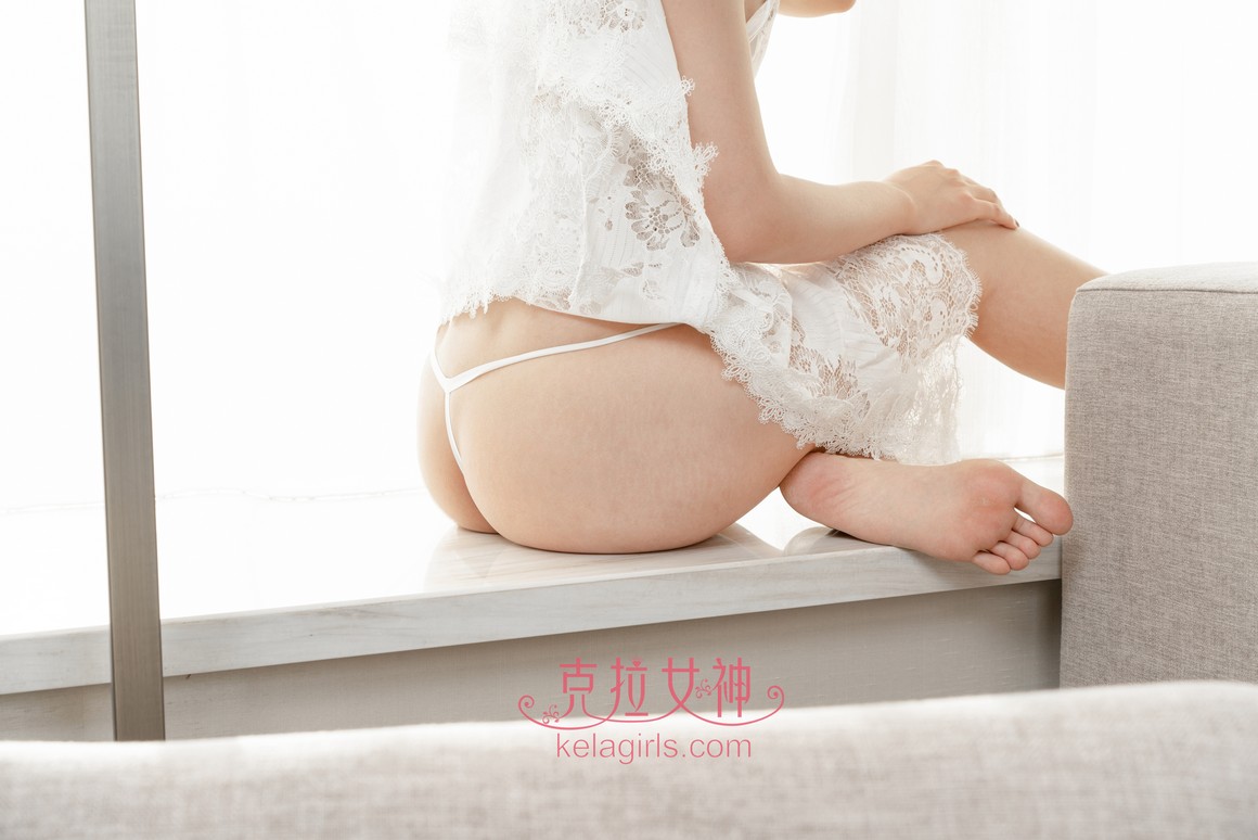 Kelagirls克拉女神2019.08.14《白蕾丝翘臀》安诺 ...