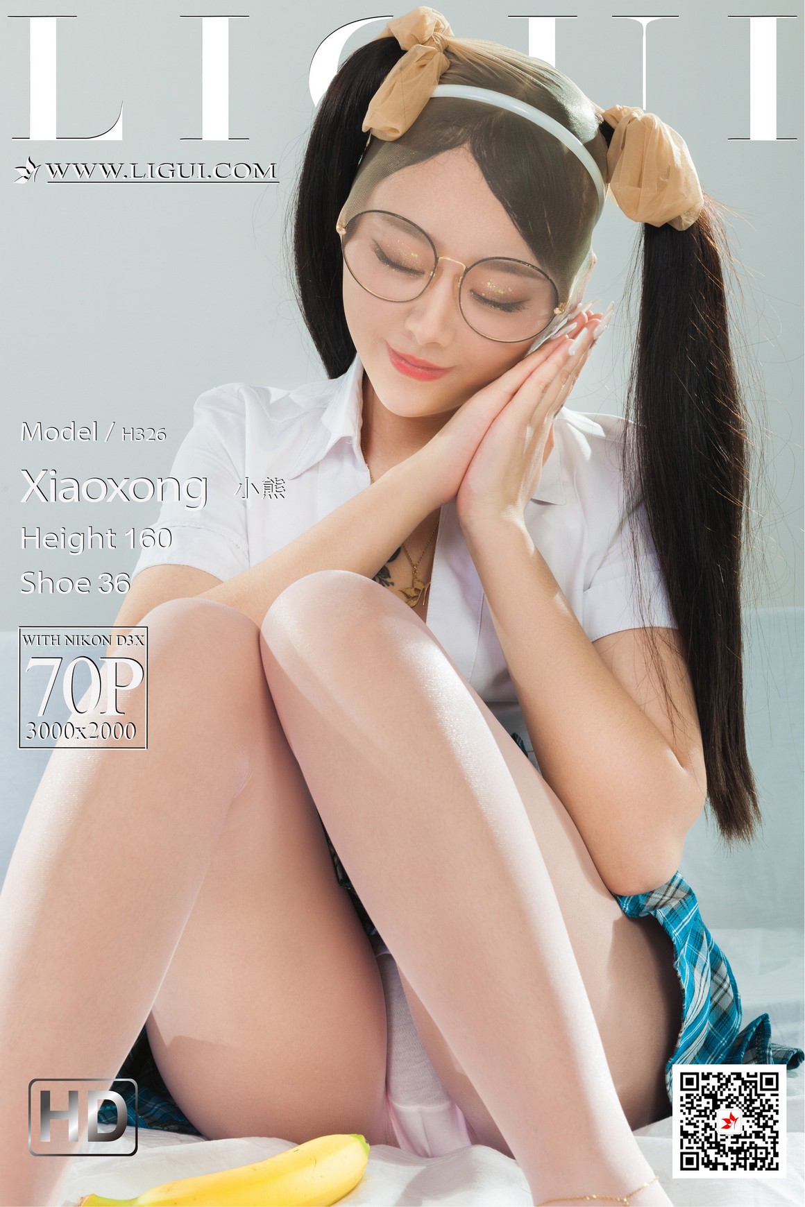 Ligui丽柜 2021.06.02 Model《奶蕉丝颜》小熊