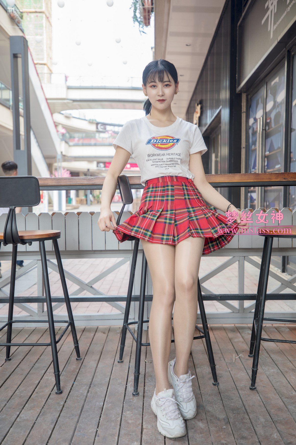 [MSLASS梦丝女神] 2019.05.23 油光丝袜少女 可岚 ...