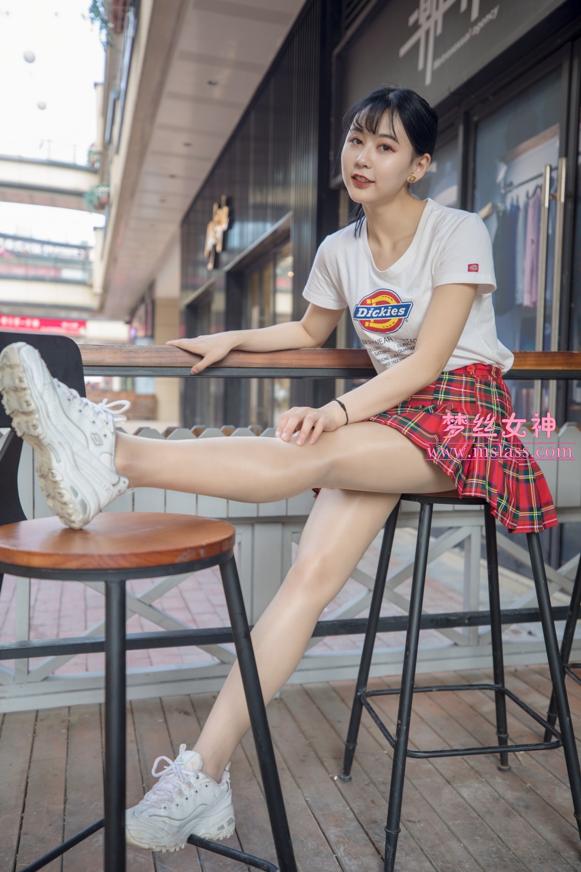 [MSLASS梦丝女神] 2019.05.23 油光丝袜少女 可岚 ...