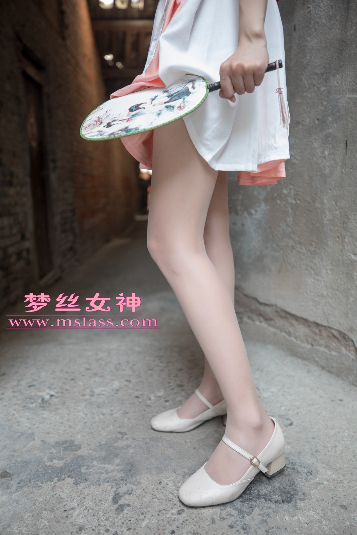 [MSLASS梦丝女神] 2019.05.02 长城古风少女 玥玥 ...