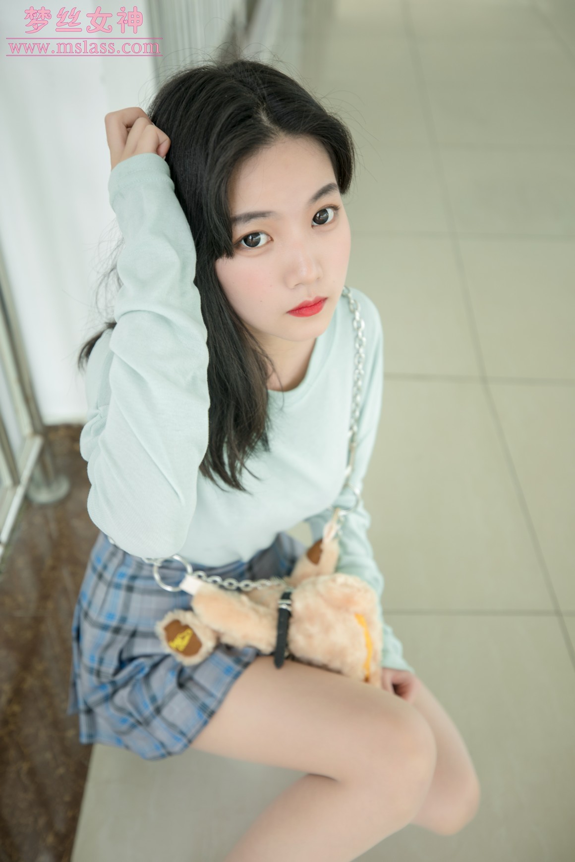 [MSLASS梦丝女神] 2019.06.12 恬静的小白鞋丝袜 酥酥 ...