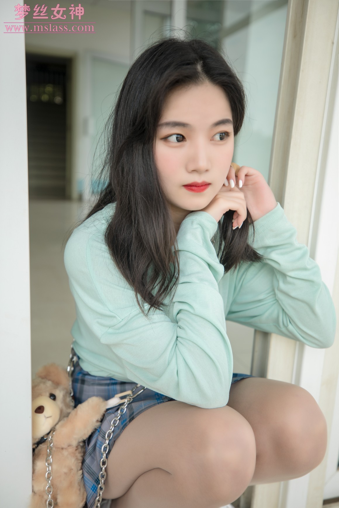 [MSLASS梦丝女神] 2019.06.12 恬静的小白鞋丝袜 酥酥 ...