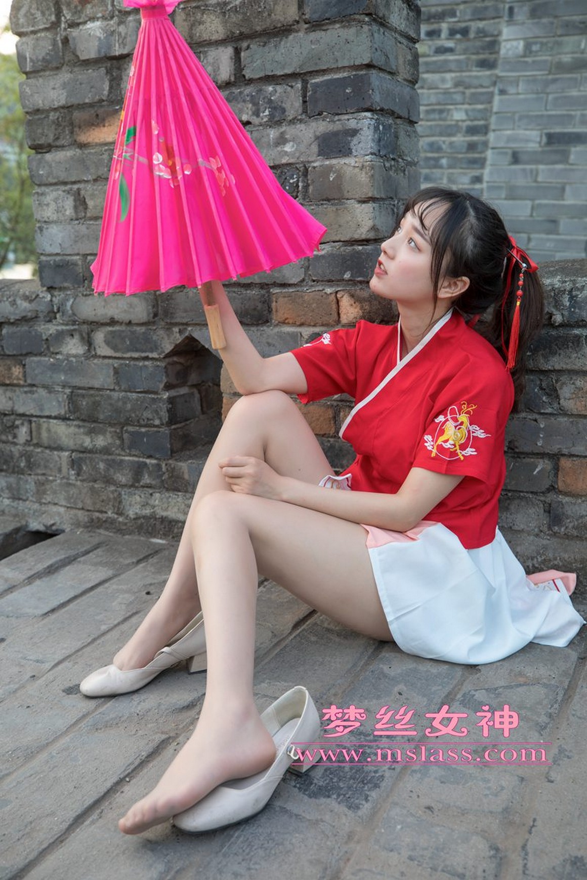 [MSLASS梦丝女神] 2019.09.22 长城侠女 玥玥（特价版） ...