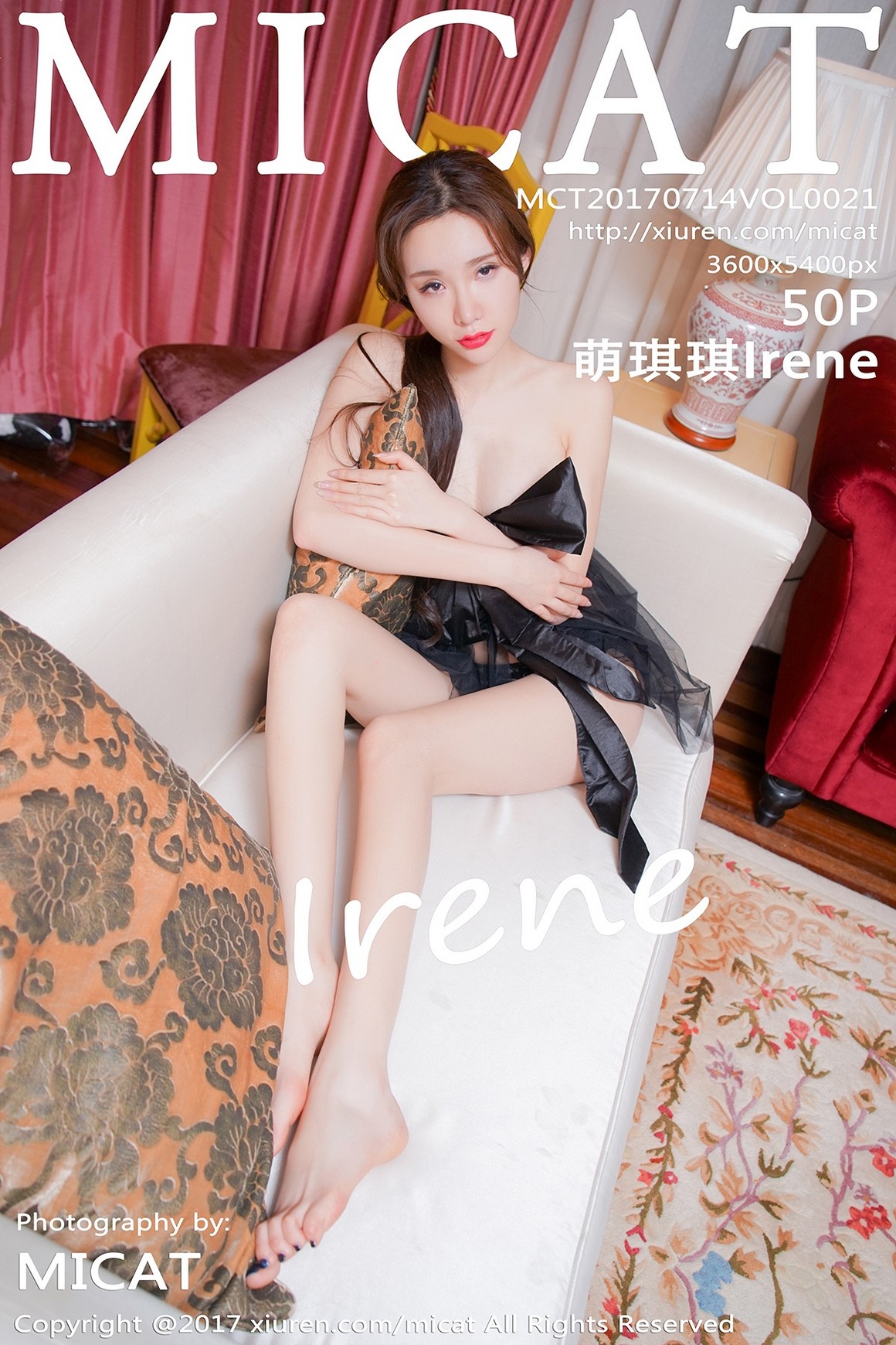 MICAT猫萌榜 2017.07.14 VOL.021 萌琪琪Irene