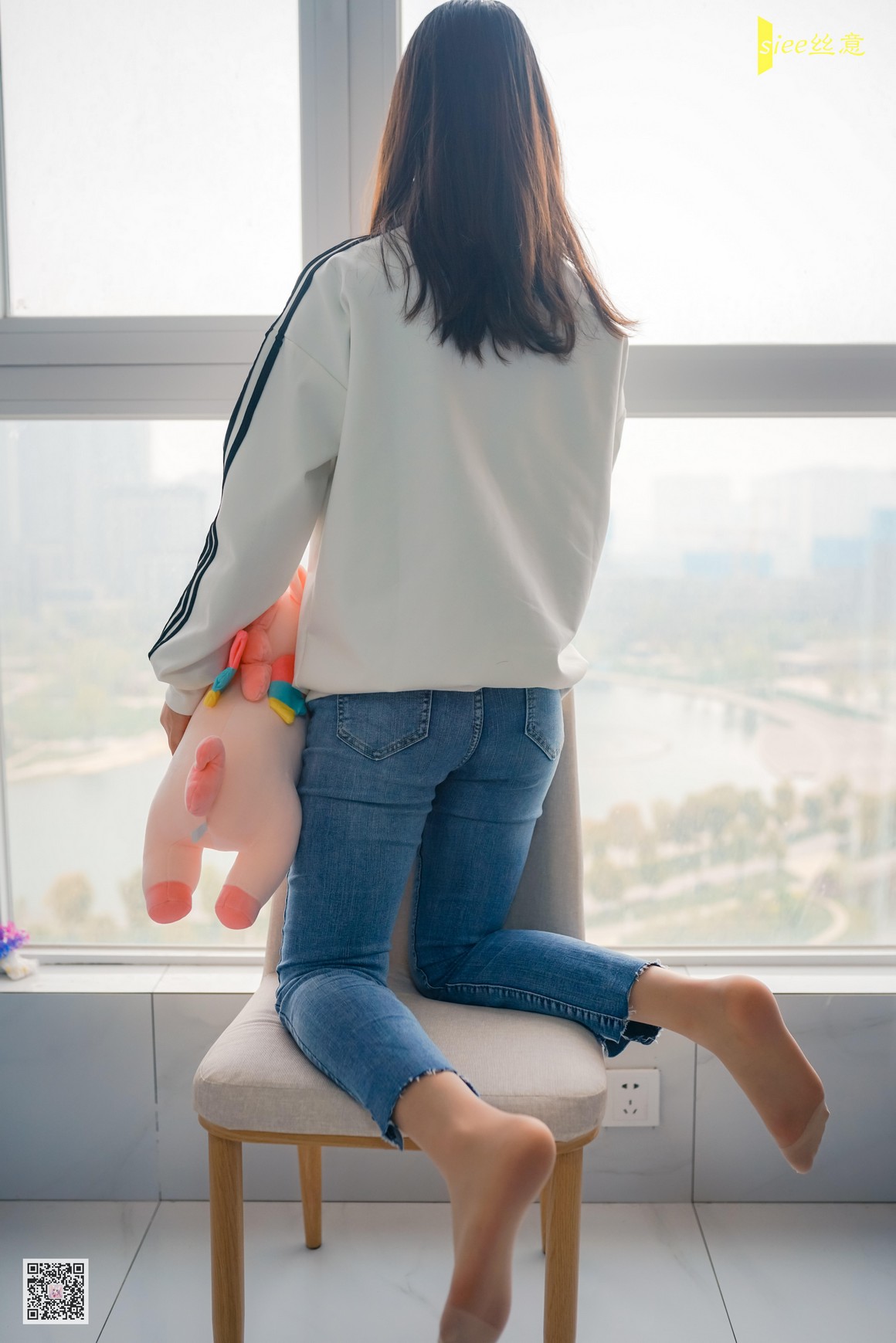 [SIEE丝意] No.466 恬恬 牛仔裤&肉丝袜