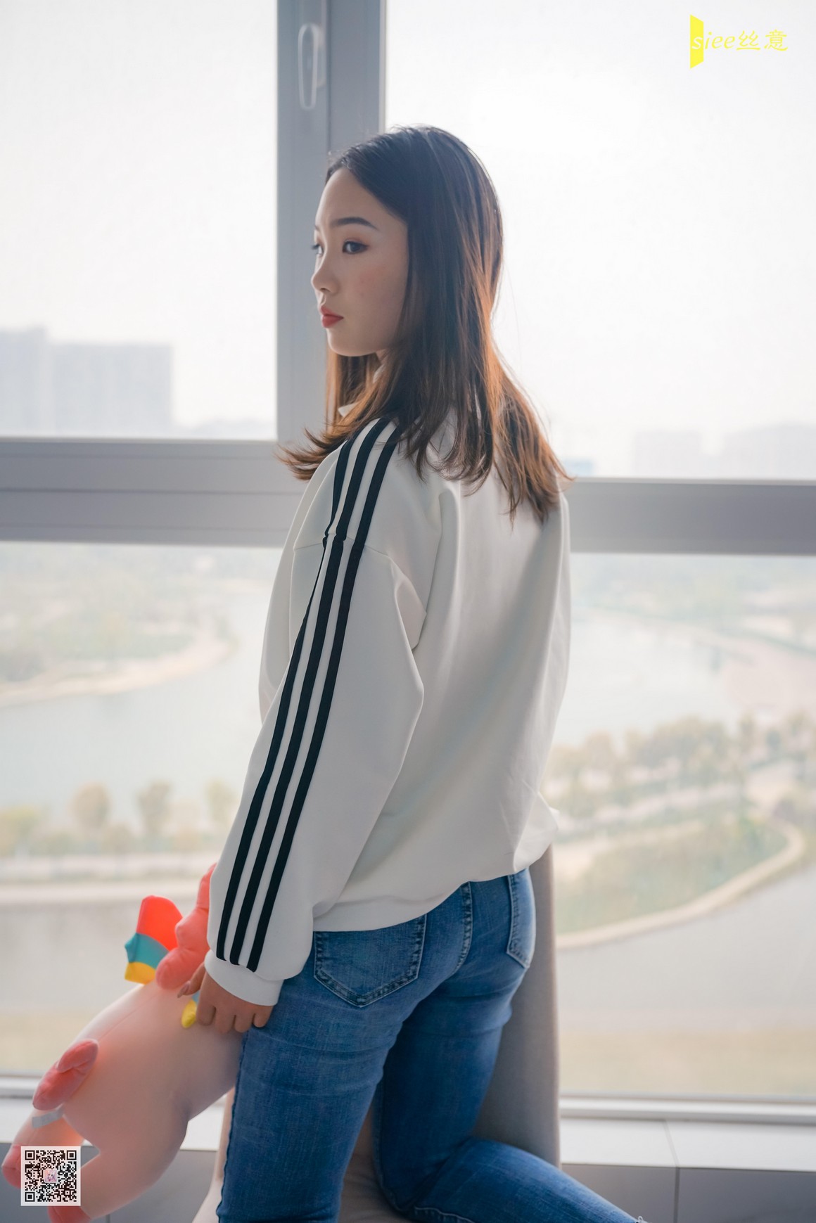 [SIEE丝意] No.466 恬恬 牛仔裤&肉丝袜