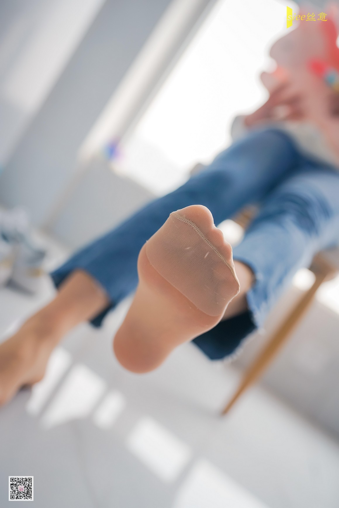 [SIEE丝意] No.466 恬恬 牛仔裤&肉丝袜