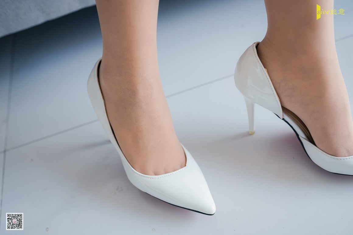 [SIEE丝意] No.469 筠筠 白色连衣裙