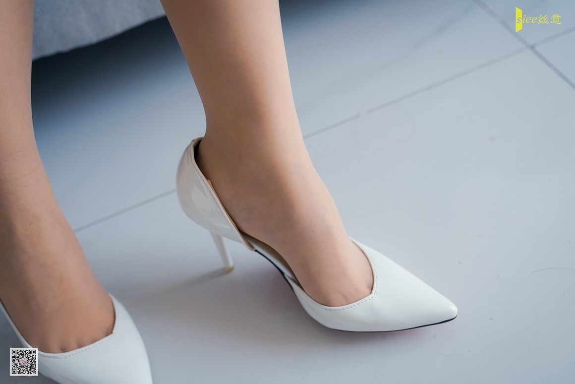 [SIEE丝意] No.469 筠筠 白色连衣裙