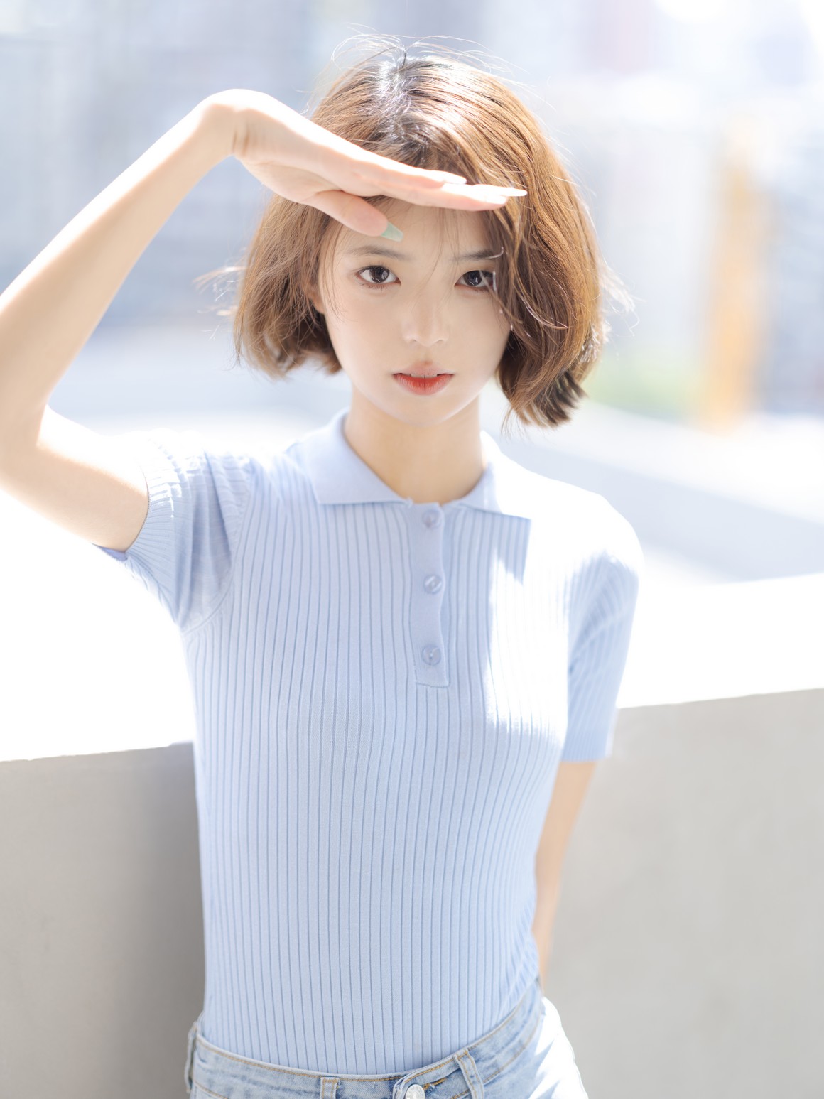 森萝财团写真 媛媛 试拍 15D超薄白丝