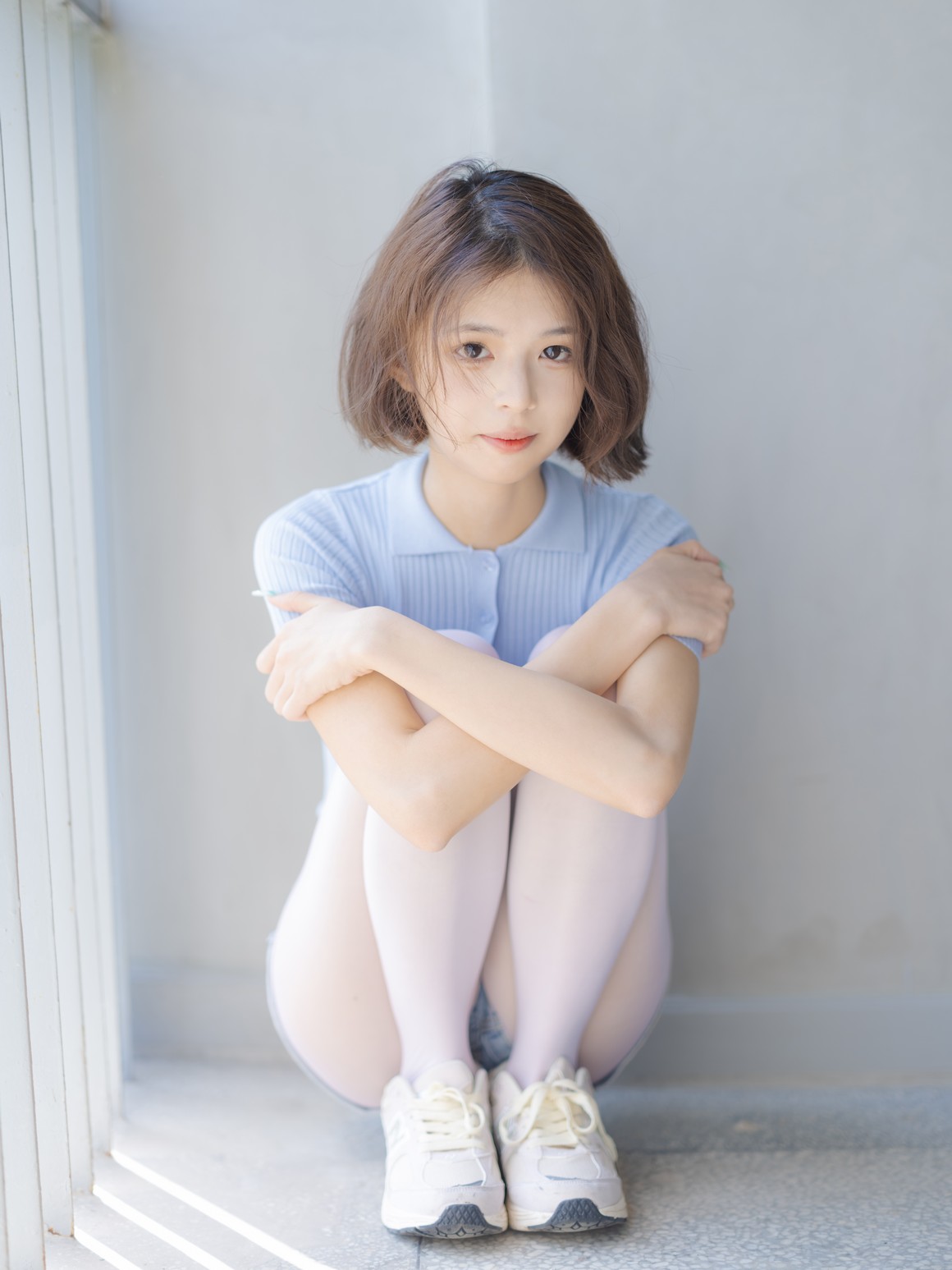 森萝财团写真 媛媛 试拍 15D超薄白丝