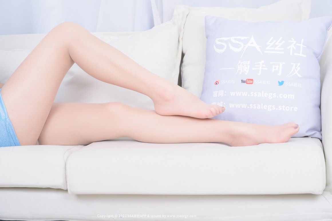[SSA丝社]超清写真 No.809 模特思甜的绫丝袜美足（下） ...