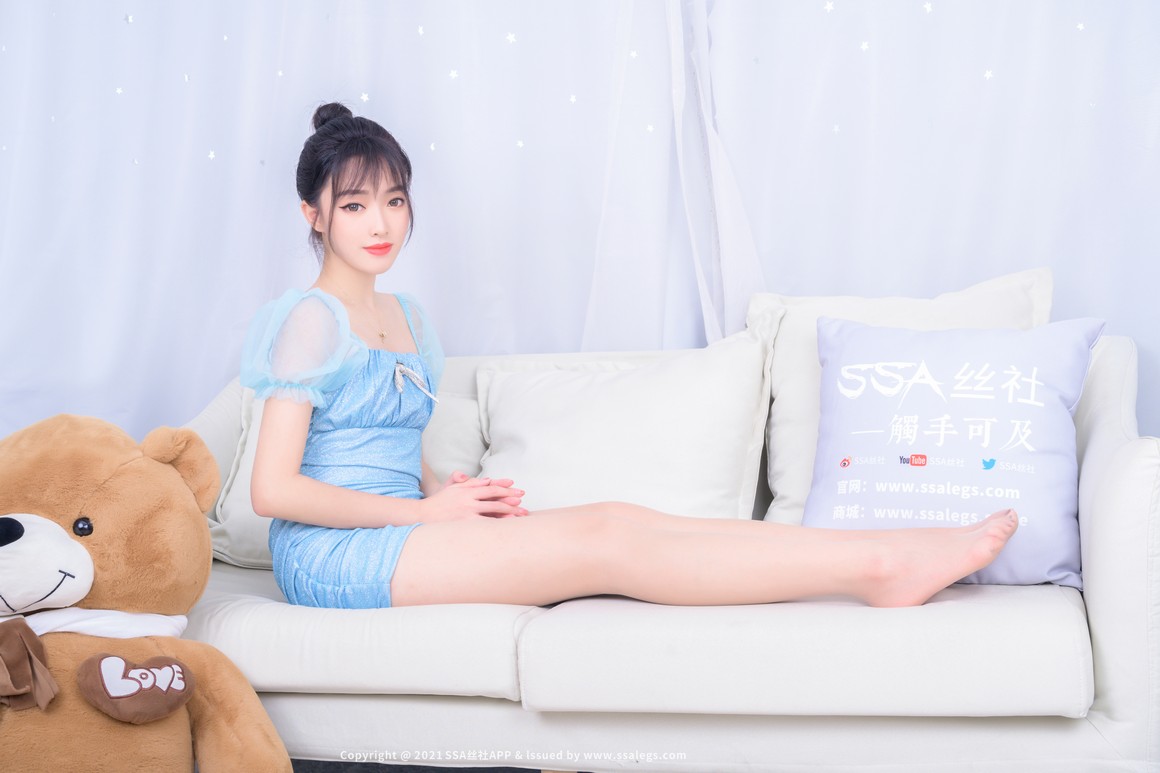 [SSA丝社]超清写真 No.809 模特思甜的绫丝袜美足（下） ...