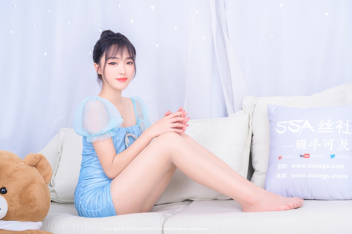 [SSA丝社]超清写真 No.809 模特思甜的绫丝袜美足（下） ...