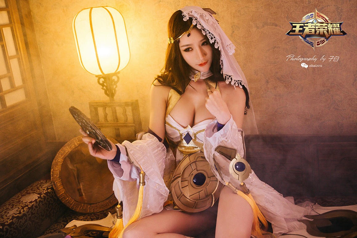 TouTiao头条女神 2019.04.15 玄子 貂蝉-异域舞娘COS ...