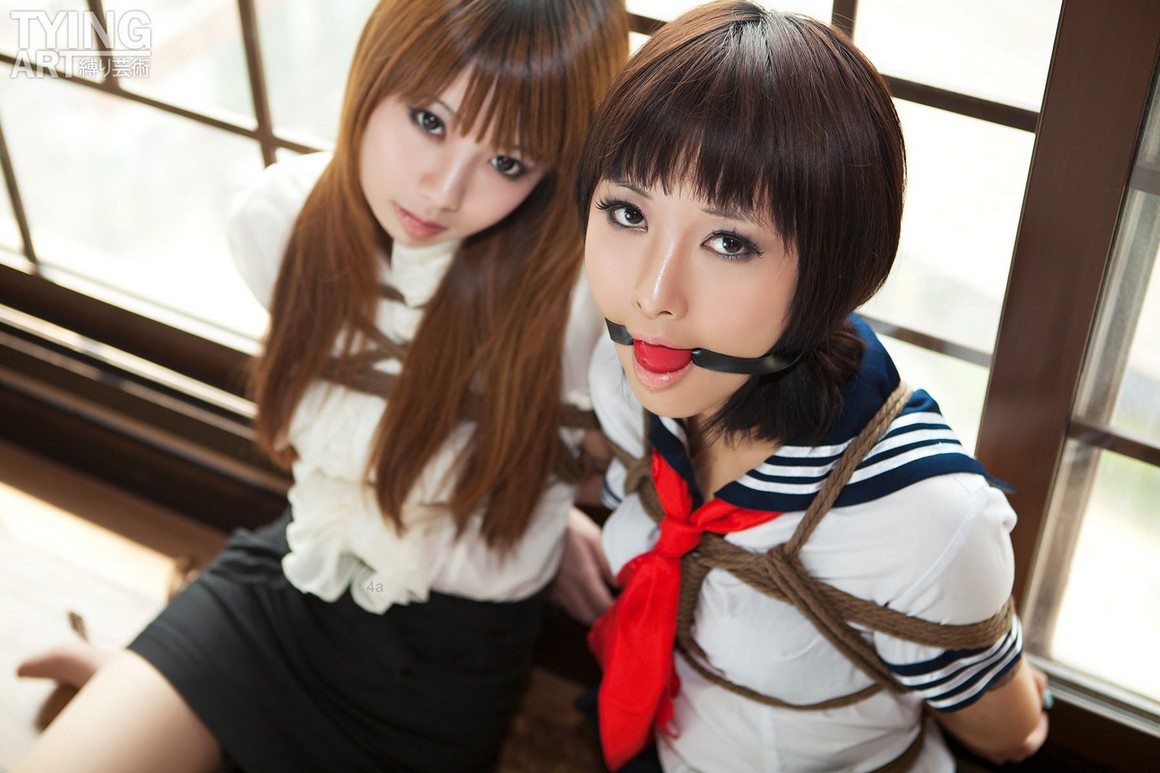 TyingArt縛リ芸術 No.092 OL & School Girl 2