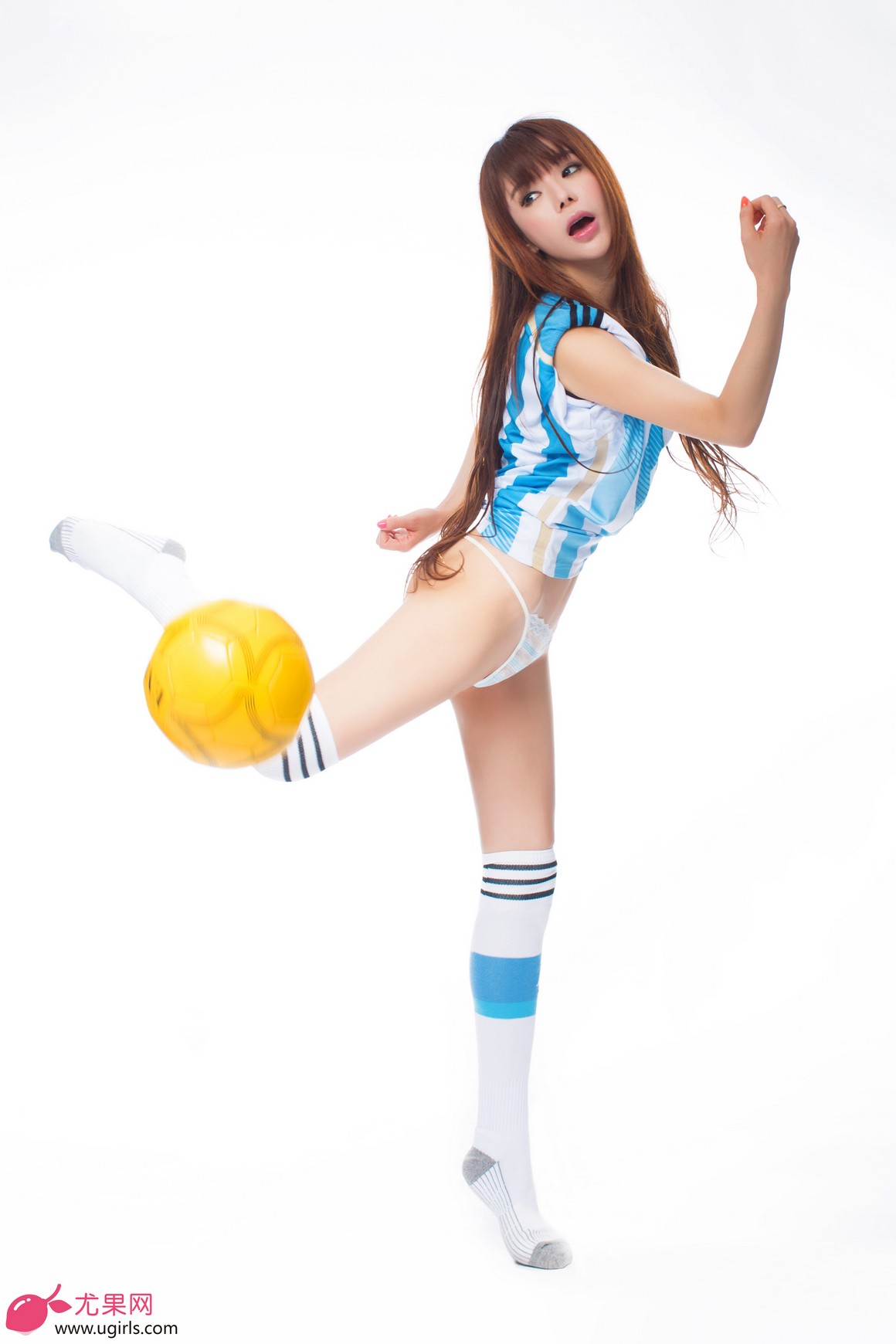 UGirls 尤果网 2014.06.20 T001 足球宝贝合辑I 苏可可  ...