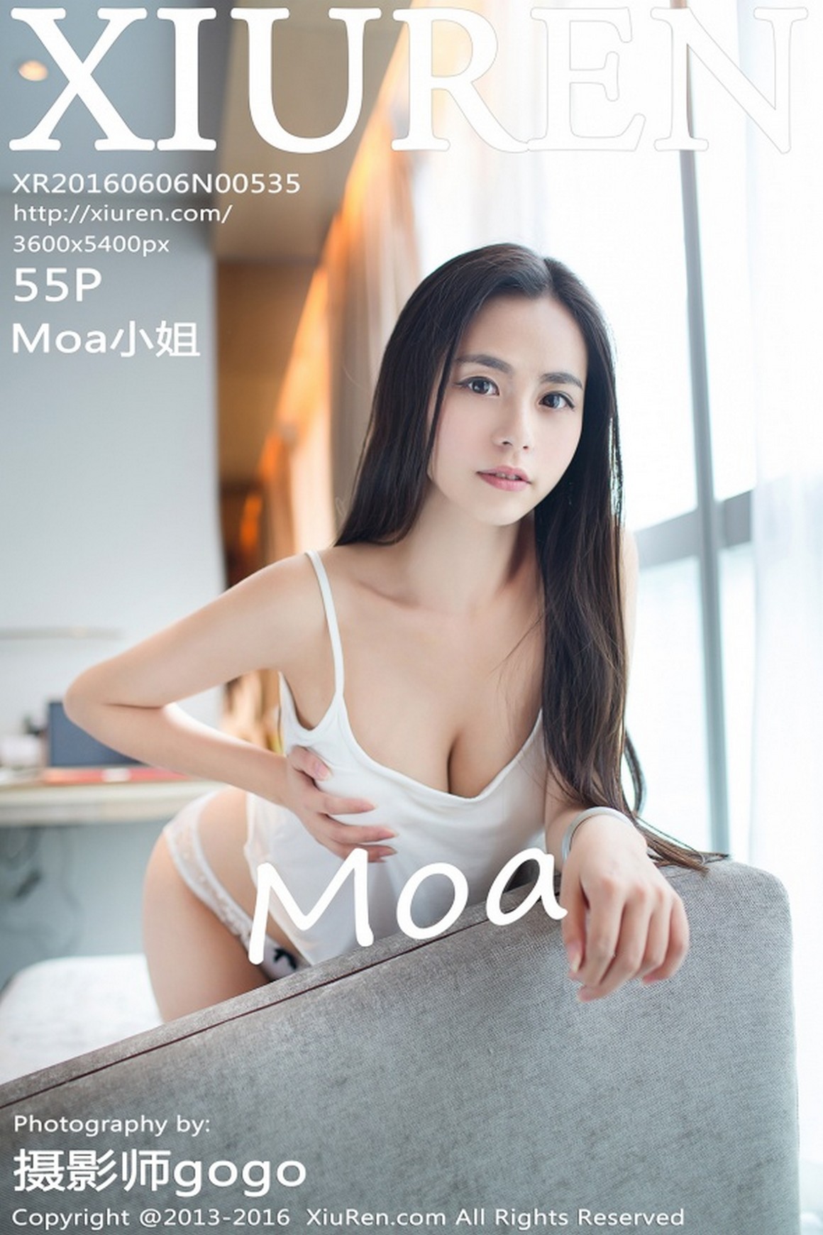 XIUREN秀人网 2016.06.06 NO.535 Moa小姐