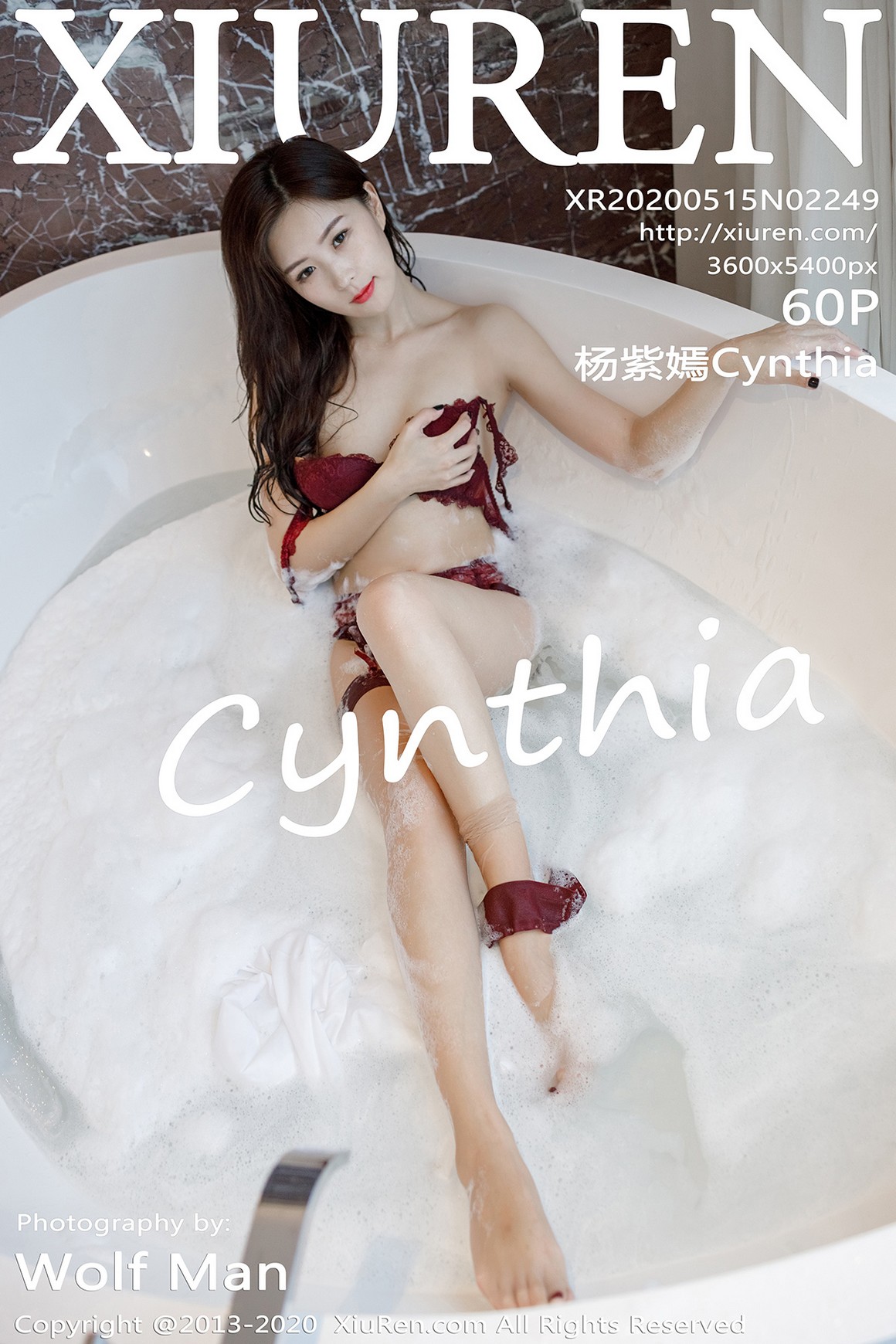 秀人网XiuRen写真 2020.05.15 VOL.2249 杨紫嫣Cynthia ...