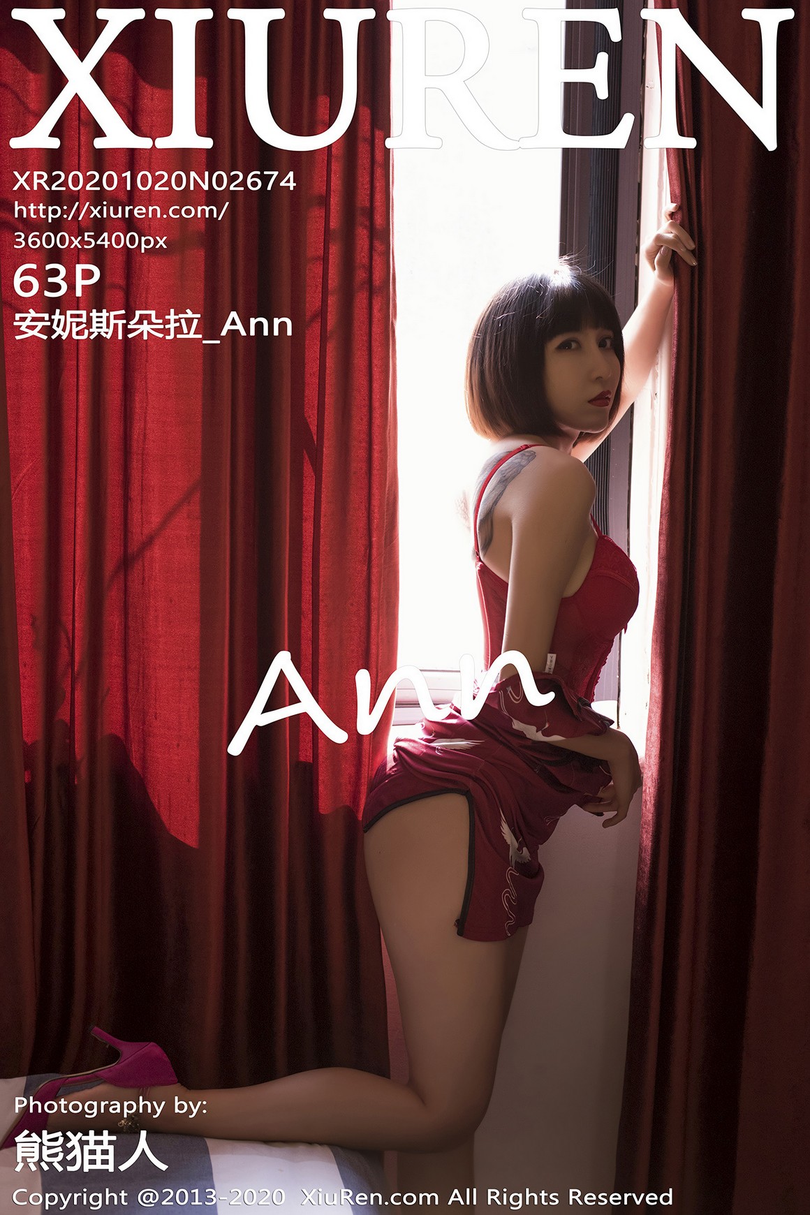 秀人网XiuRen写真 2020.10.20 No.2674 安妮斯朵拉_Ann ...