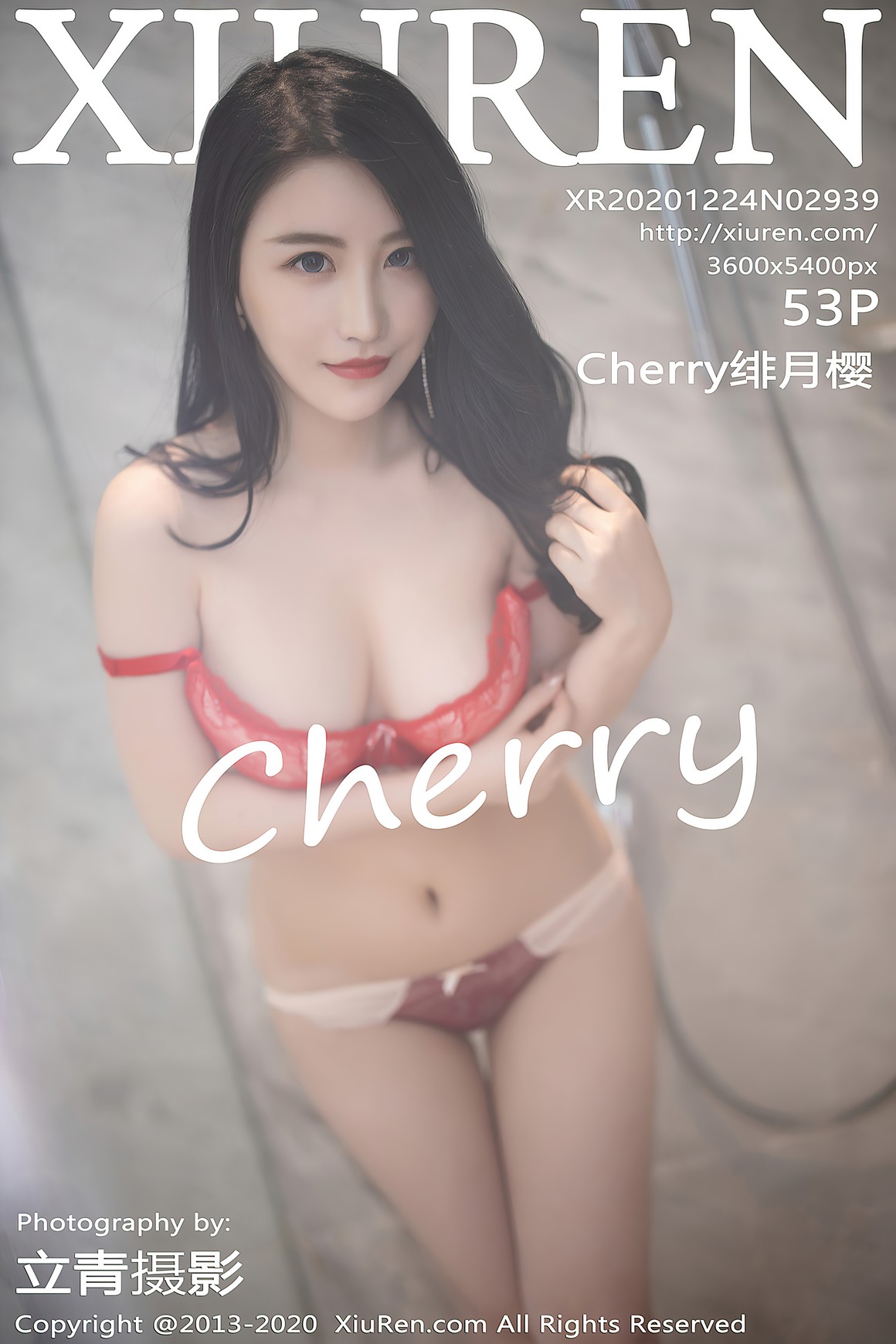 秀人网XiuRen写真 2020.12.24 No.2939 Cherry绯月樱 ...