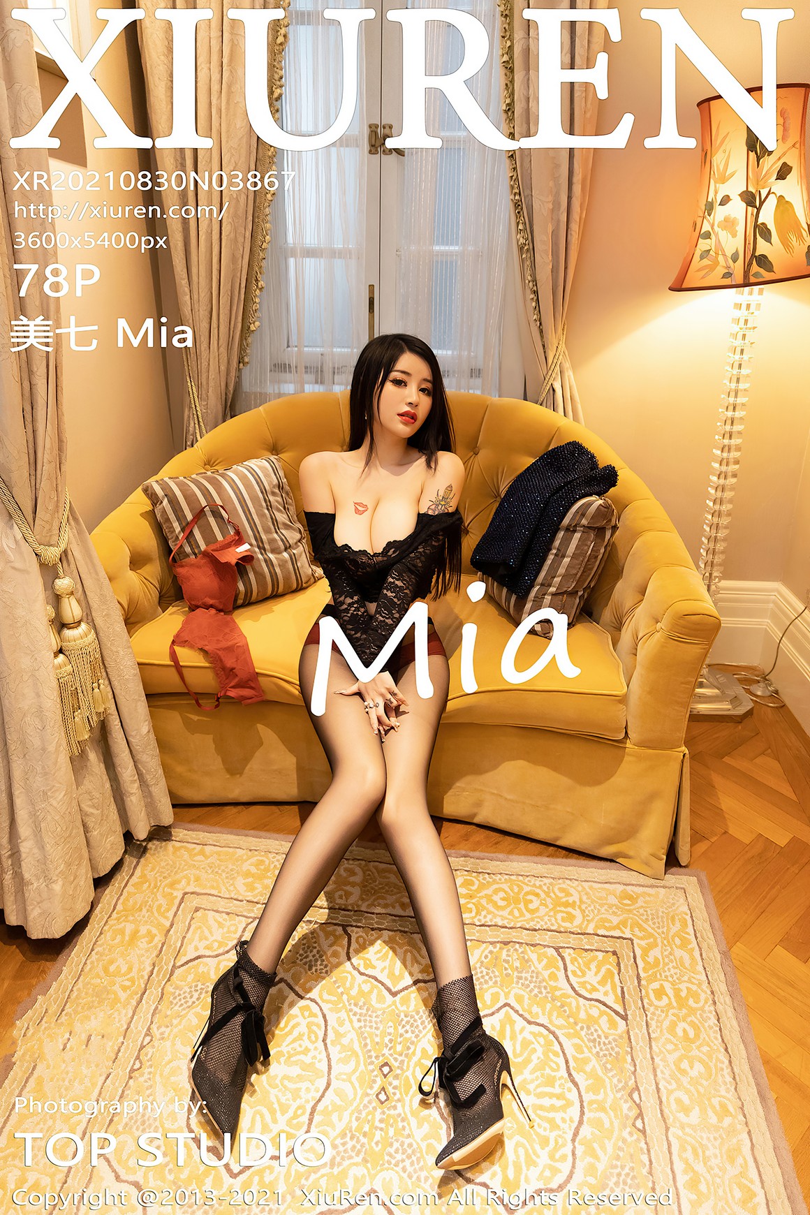 秀人网XiuRen写真 2021.08.30 NO.3867 美七 Mia