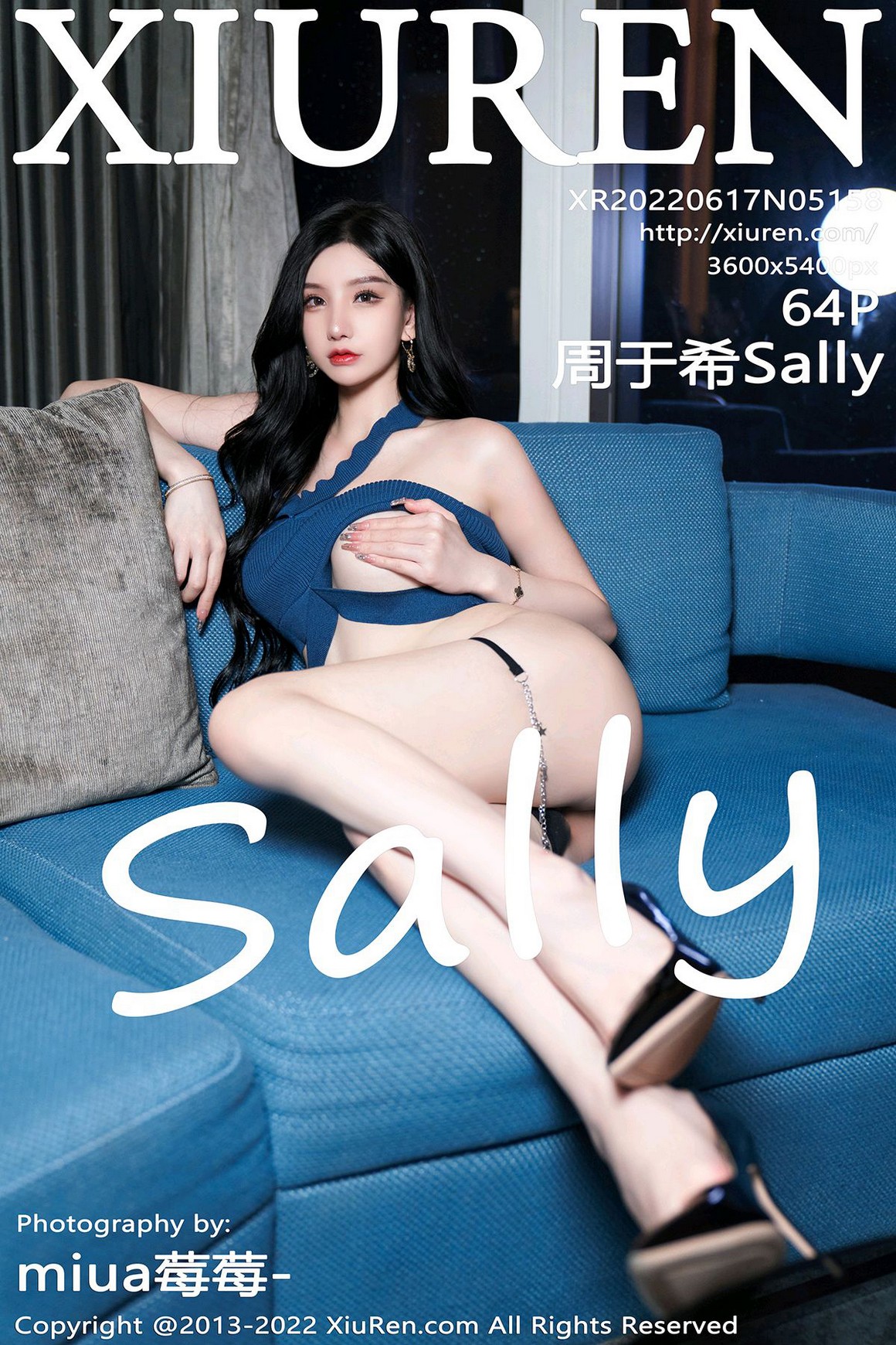 秀人网XiuRen写真2022.06.17 NO.5158 周于希Sally ...