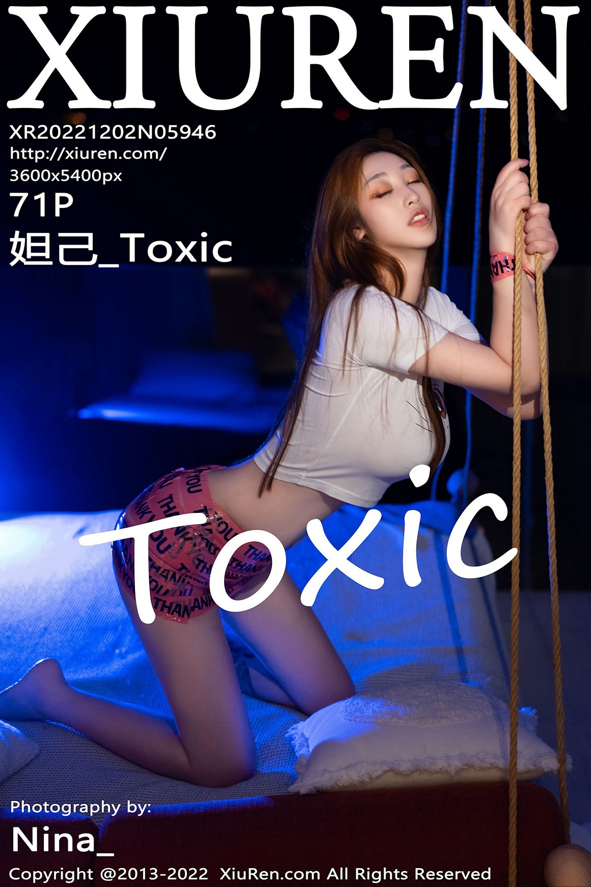 秀人网XiuRen写真 2022.12.02 NO.5946 妲己_Toxic ...