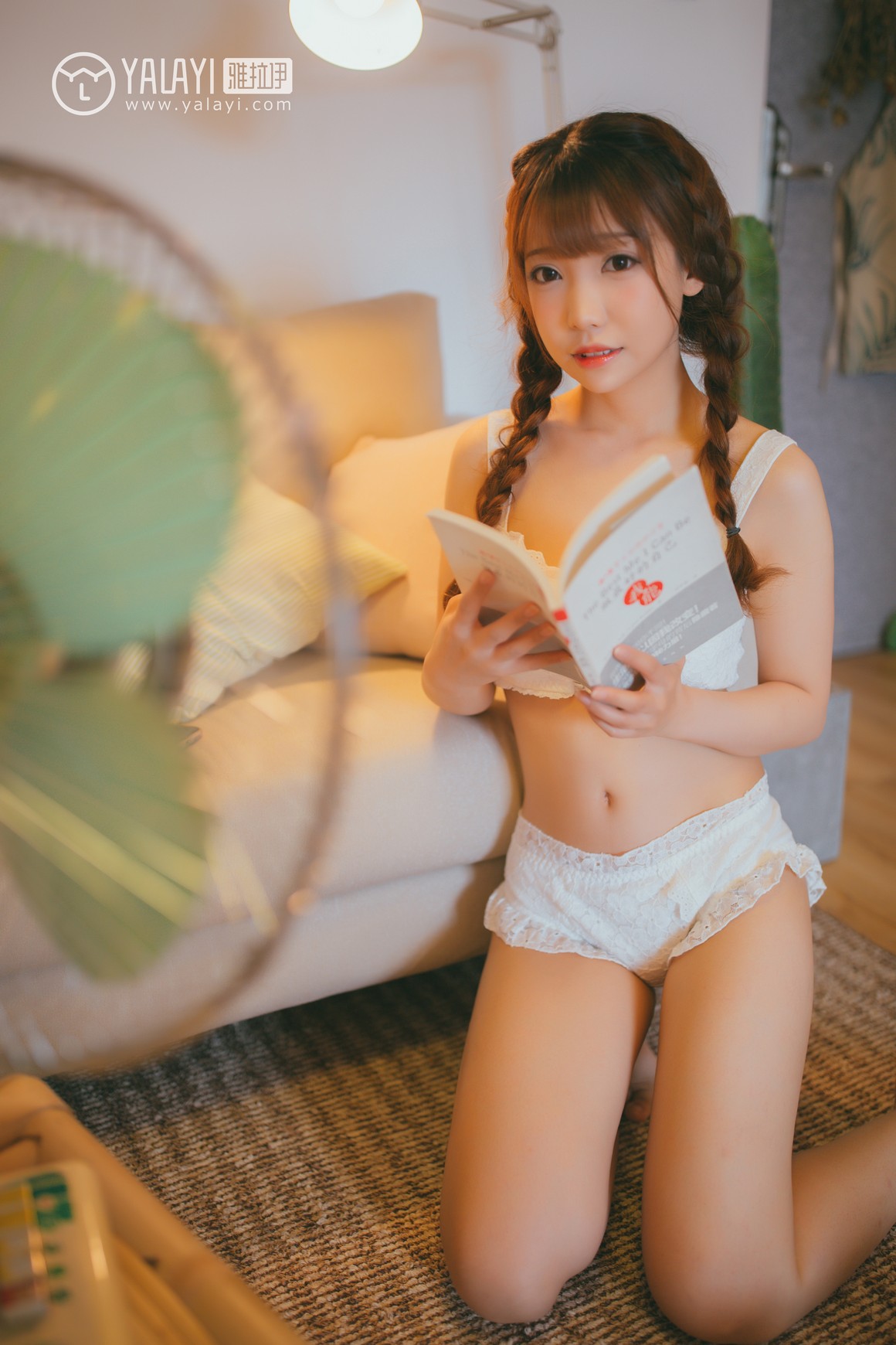 [YALAYI雅拉伊] 2019.03.20 NO.061 白色桔梗花 水花儿 ...