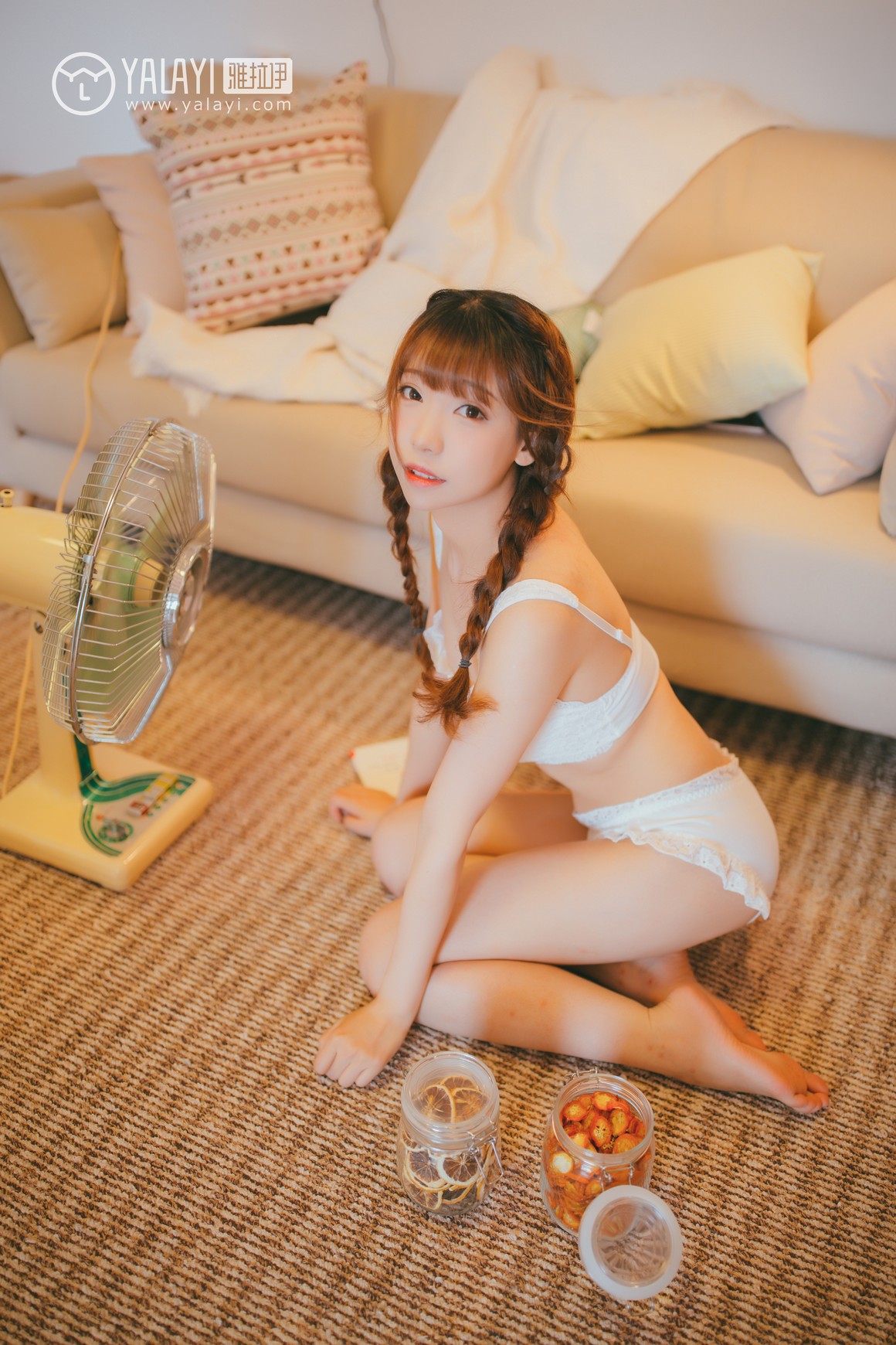 [YALAYI雅拉伊] 2019.03.20 NO.061 白色桔梗花 水花儿 ...