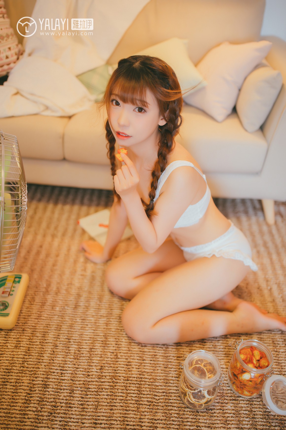 [YALAYI雅拉伊] 2019.03.20 NO.061 白色桔梗花 水花儿 ...