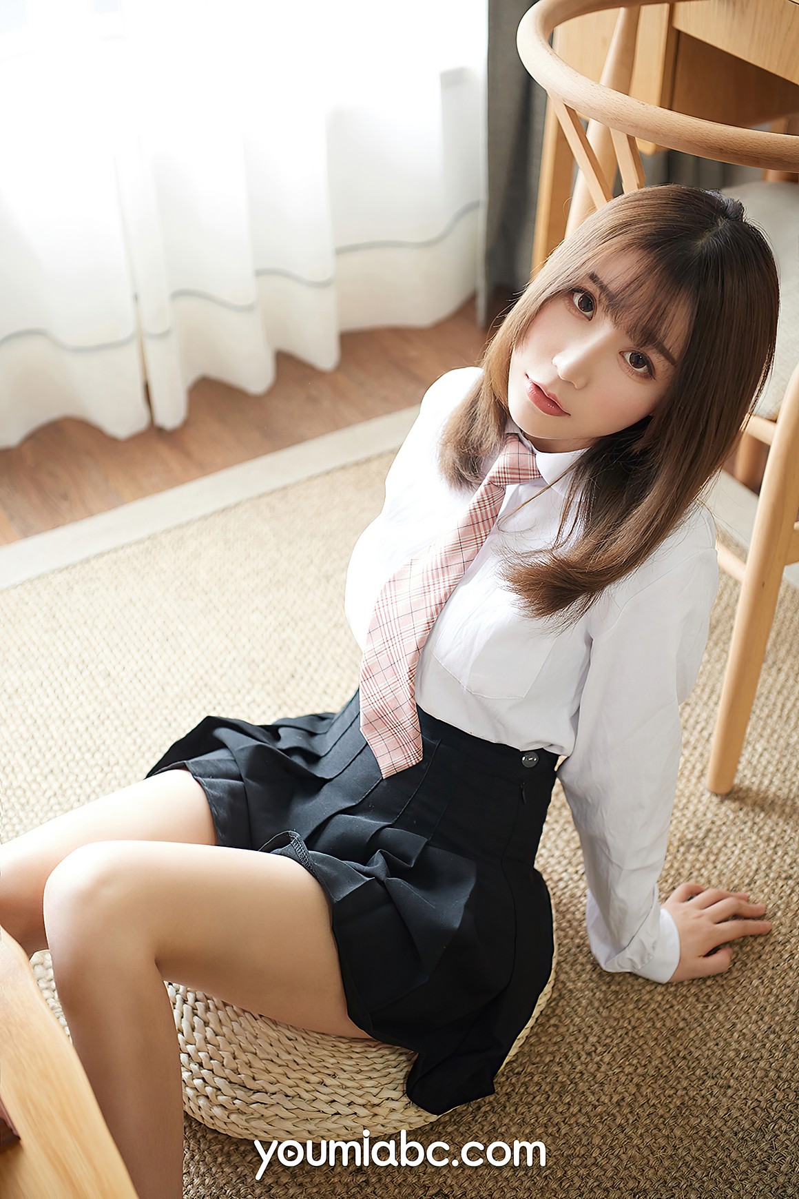 YouMei尤美 2020.05.03 学生妹の制服诱惑 绯月樱-Cherry ...