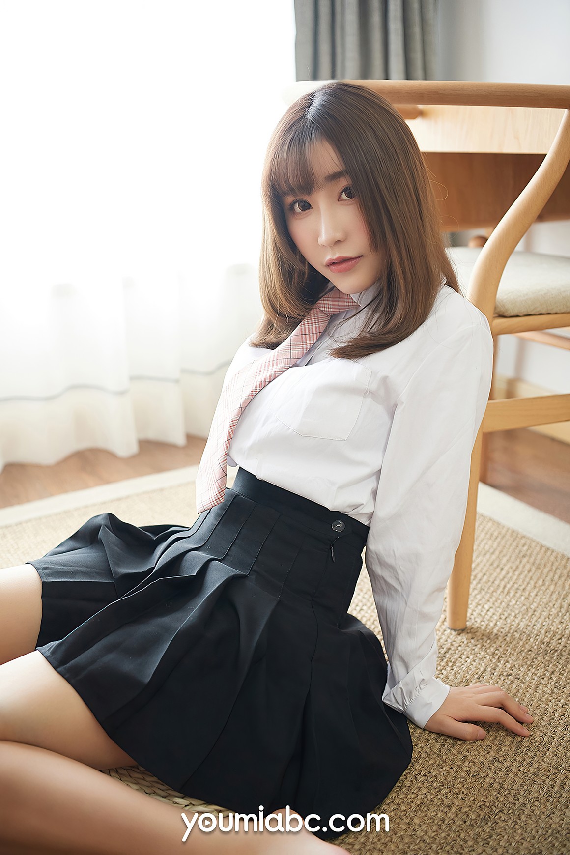 YouMei尤美 2020.05.03 学生妹の制服诱惑 绯月樱-Cherry ...