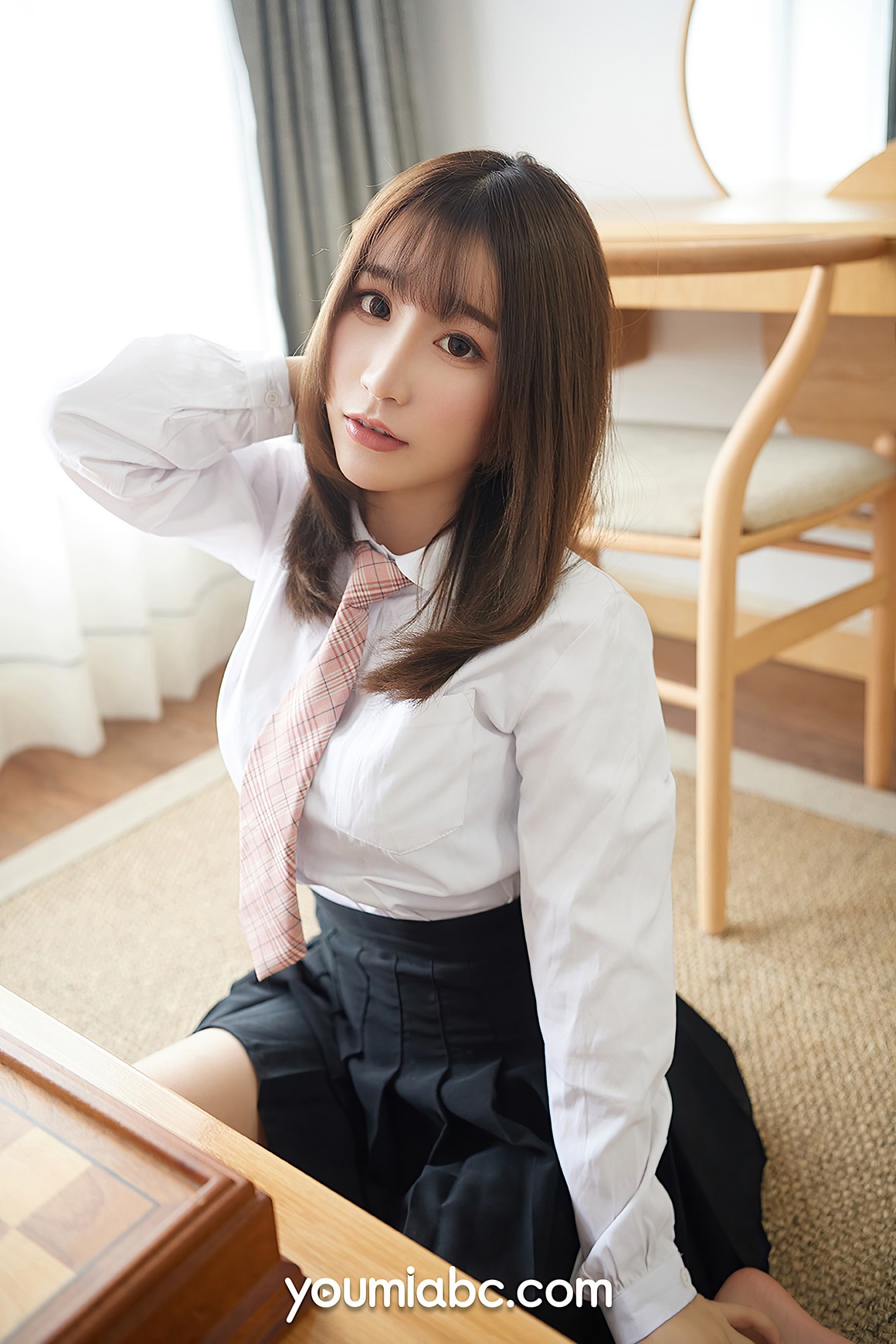 YouMei尤美 2020.05.03 学生妹の制服诱惑 绯月樱-Cherry ...