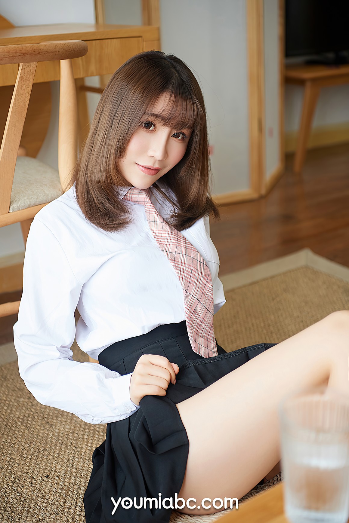 YouMei尤美 2020.05.03 学生妹の制服诱惑 绯月樱-Cherry ...