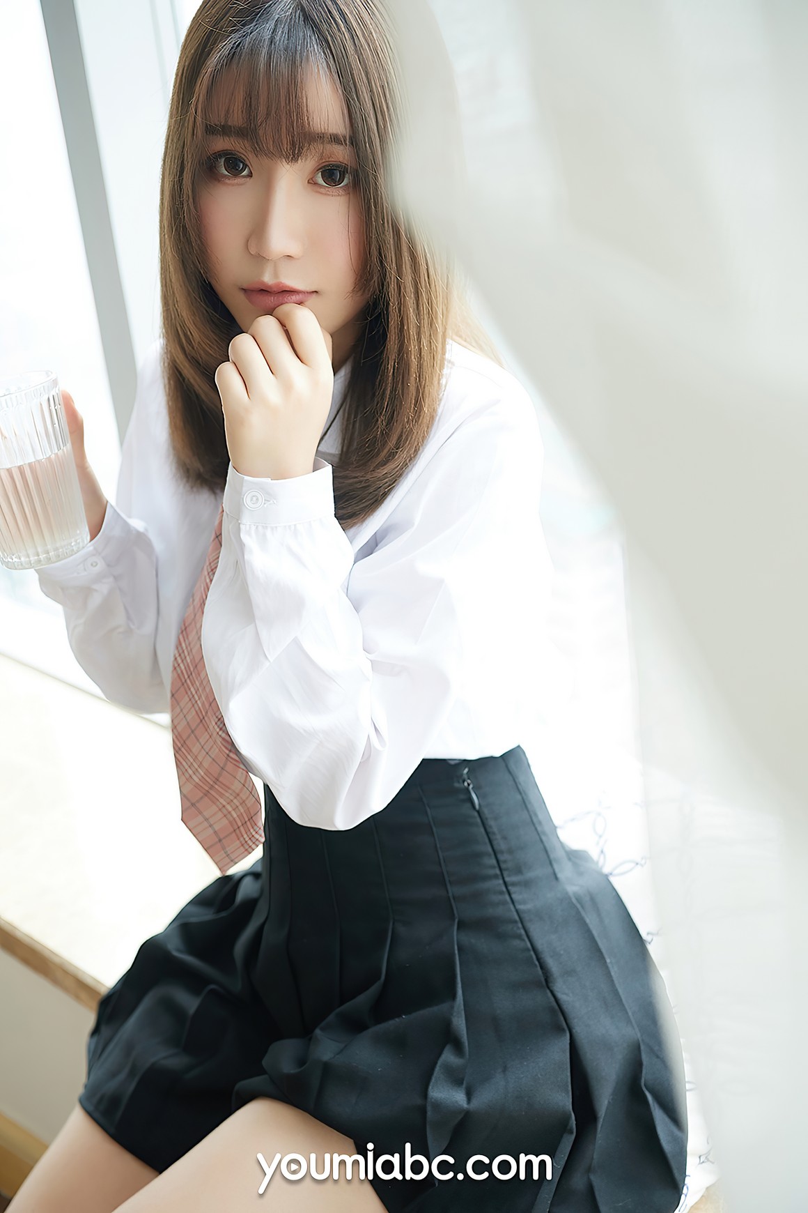 YouMei尤美 2020.05.03 学生妹の制服诱惑 绯月樱-Cherry ...